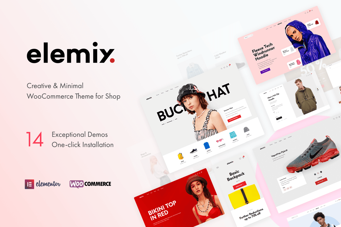 Elemix - Tema WooCommerce Modern dan Kreatif untuk Toko Online Anda
