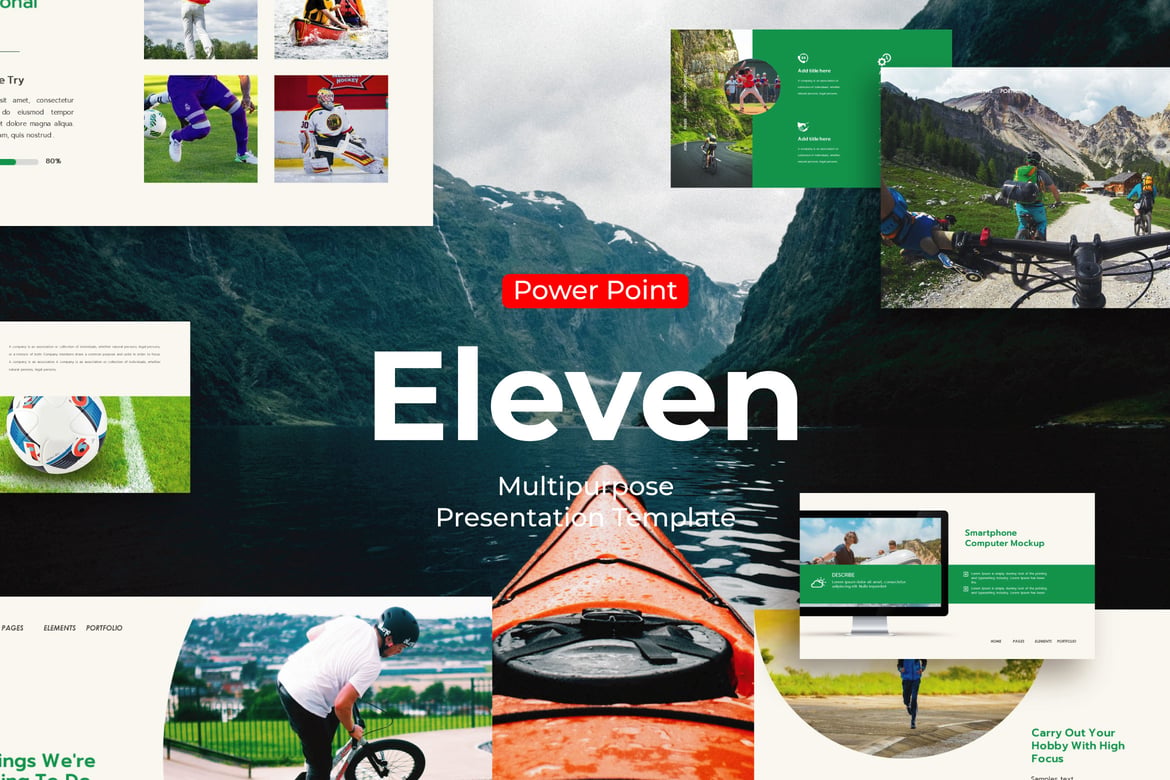 Template PowerPoint Eleven - Solusi Presentasi Serbaguna