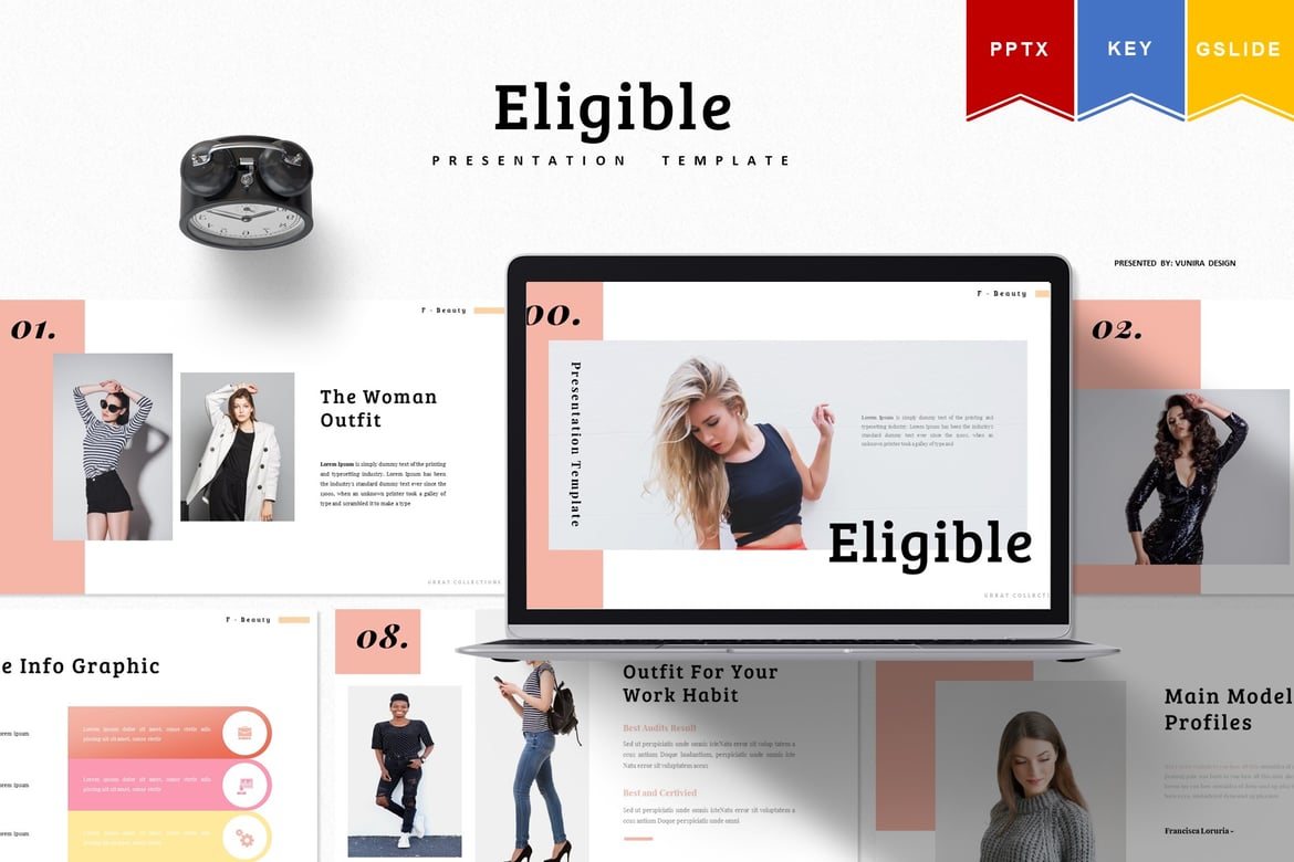 Template Presentasi Menarik: Eligible untuk PowerPoint, Keynote, dan Google Slides