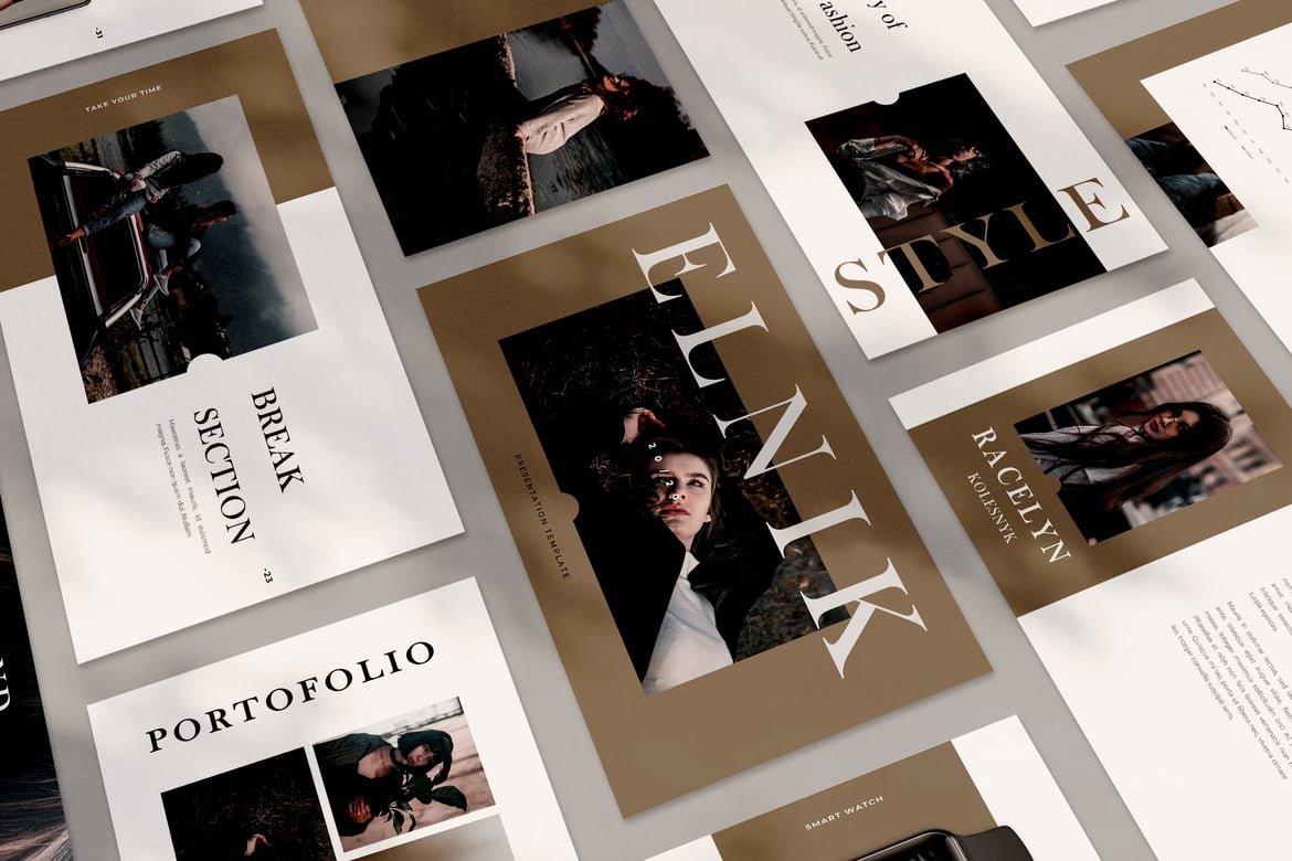 Template PowerPoint Elnik: Solusi Presentasi Minimalis yang Modern