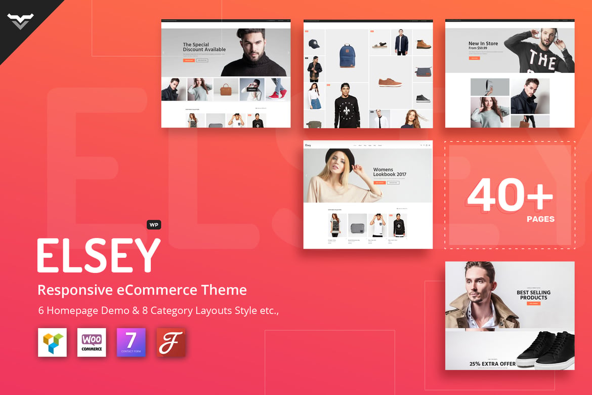 Elsey - Tema WordPress E-Commerce Responsif dan Elegan