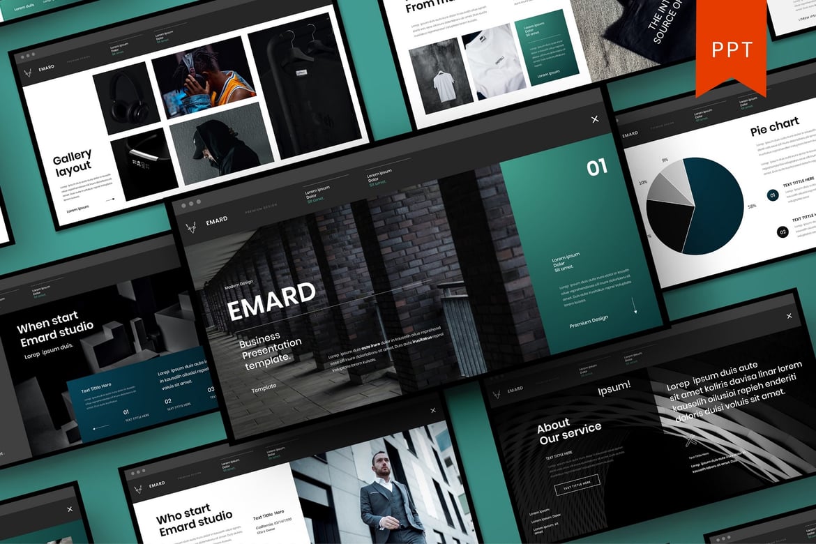 Emard – Template PowerPoint Profesional untuk Bisnis