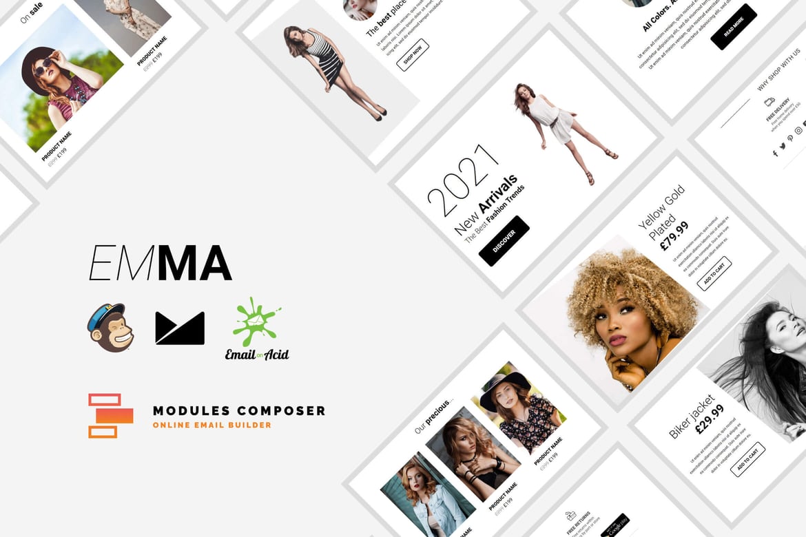 Template Email Responsif Emma - Solusi Cerdas untuk Agensi dan Tim Kreatif