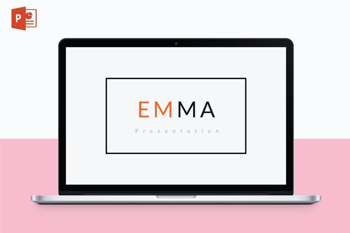 Template PowerPoint EMMA - Solusi Presentasi Serbaguna V64