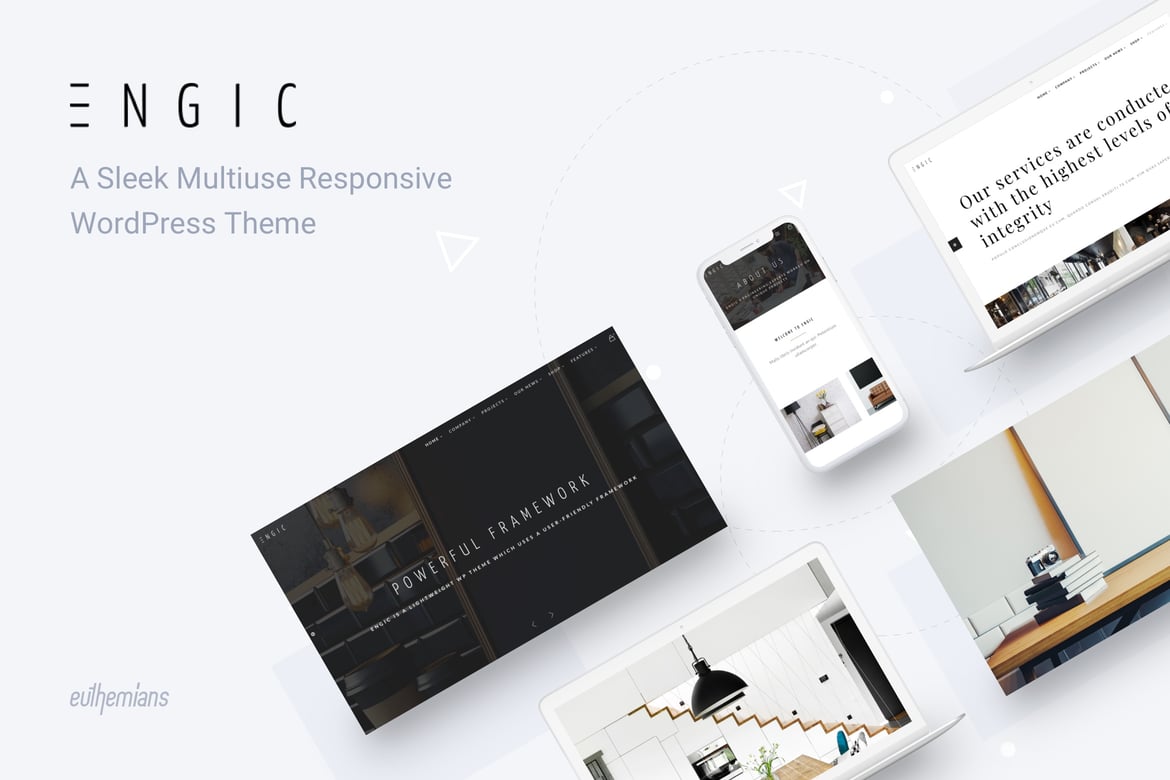 Engic - Tema WordPress Responsif Serbaguna untuk Perusahaan Anda