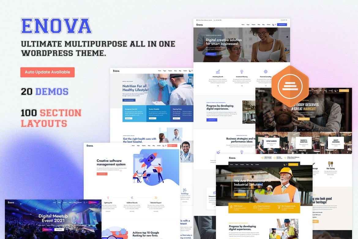 Enova - Tema WordPress Multifungsi untuk Bisnis Anda