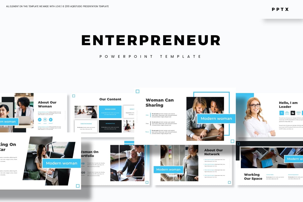 Template Powerpoint Enterpreneur yang Menarik dan Serbaguna