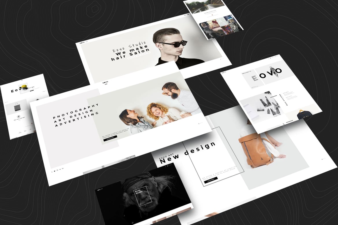 EOVO - Template Website HTML5 Responsif Kreatif