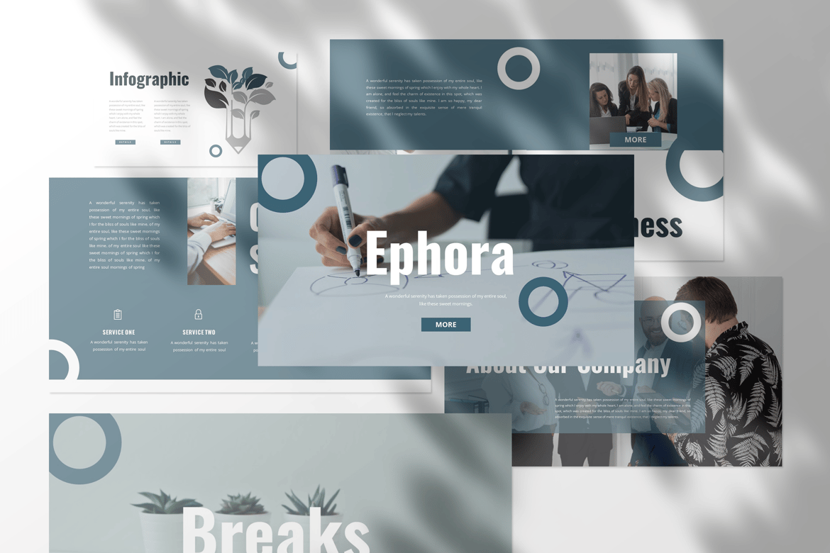 Ephora - Template Presentasi PowerPoint Profesional untuk Bisnis