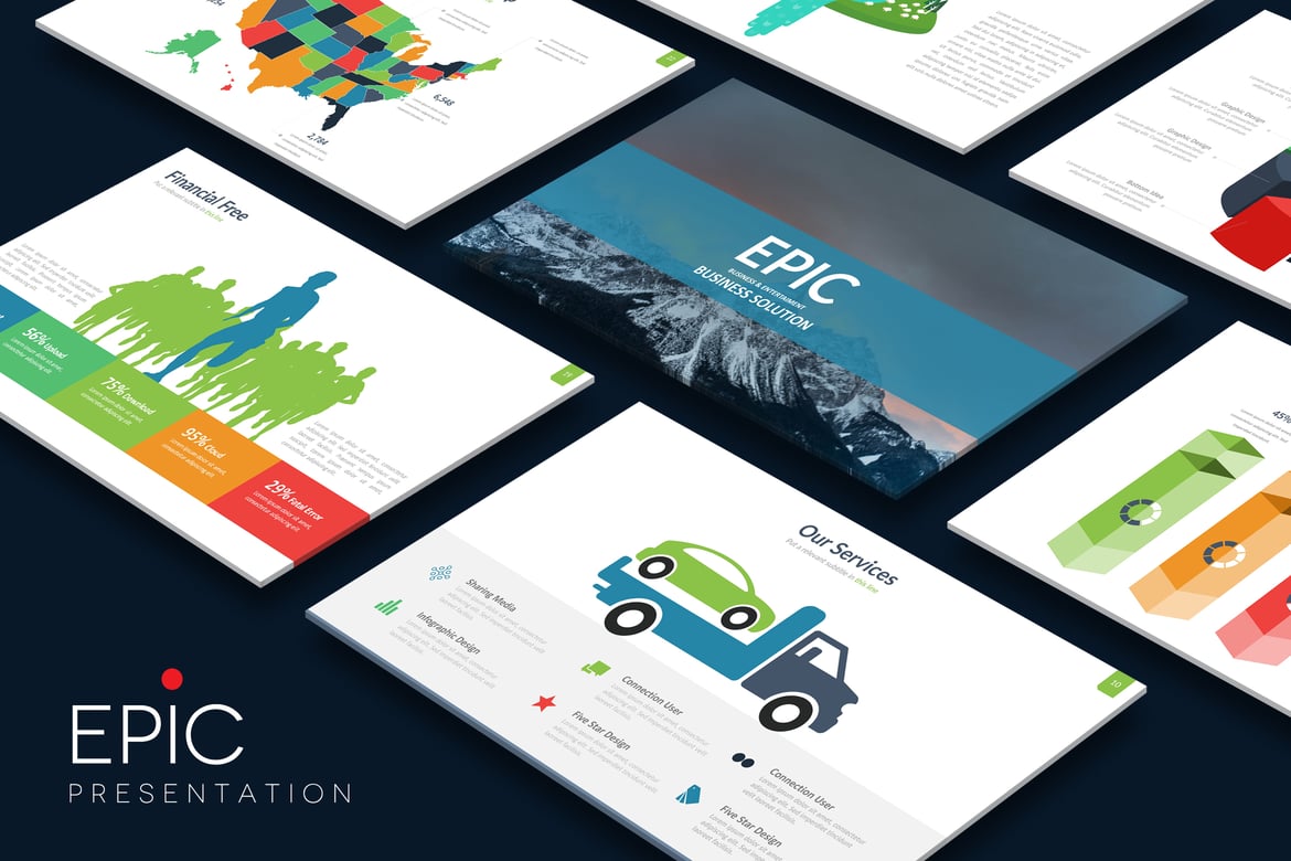 Template Powerpoint EPIC: Solusi Presentasi Kreatif dan Profesional