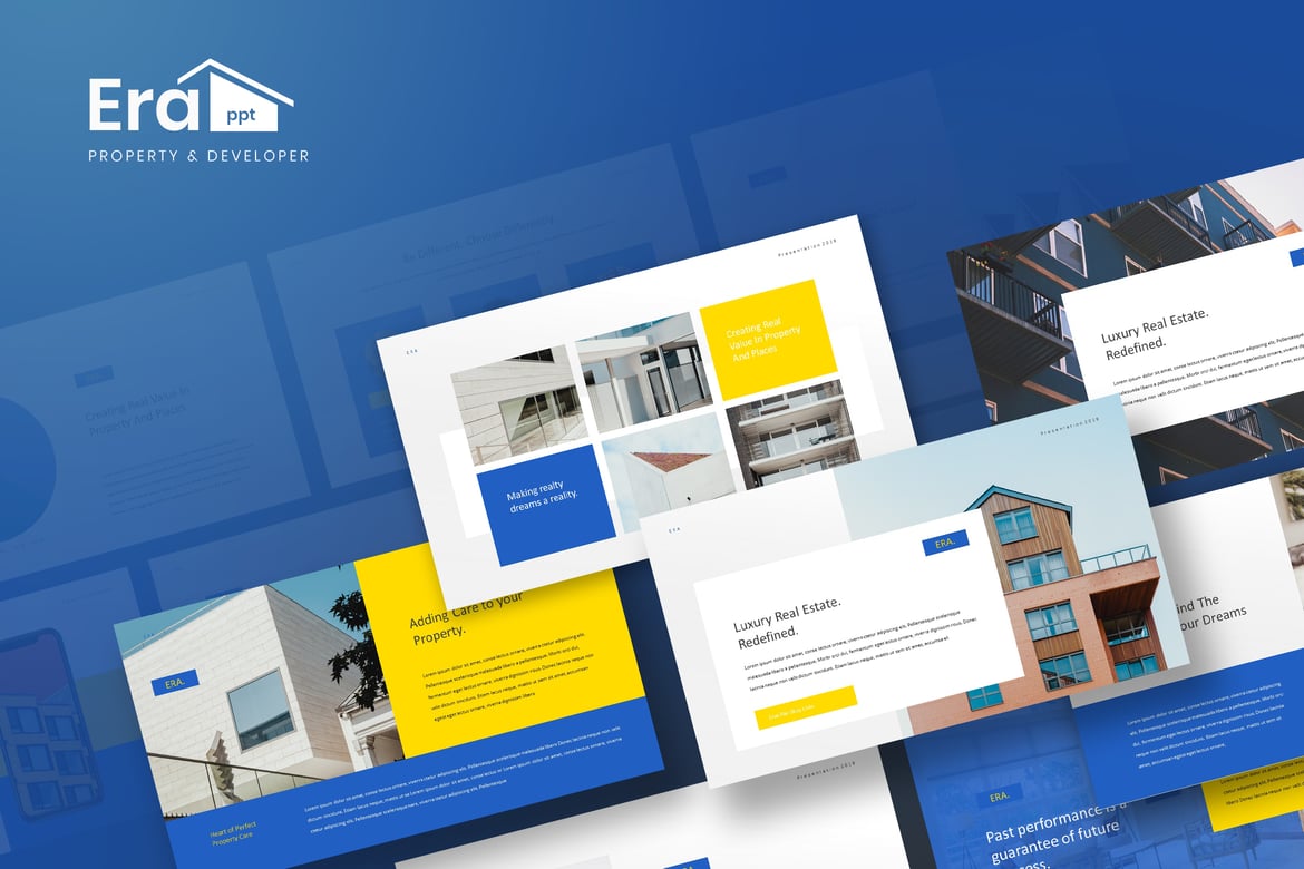 Template Powerpoint ERA - Solusi Presentasi Profesional untuk Pengembang dan Properti