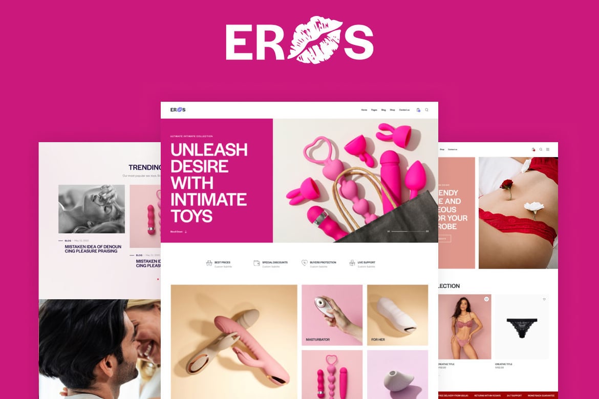 Tema WordPress Eros: Solusi Elegan untuk Toko Online Anda