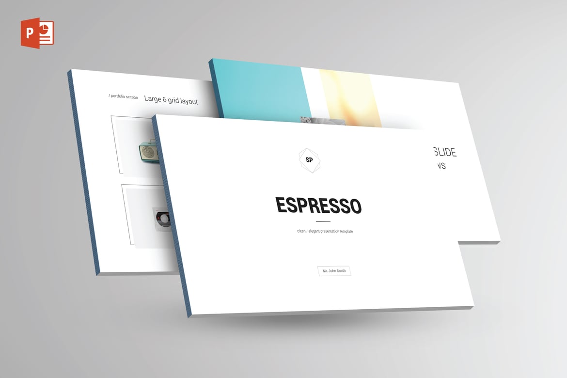 Template PowerPoint ESPRESSO - Solusi Presentasi Serbaguna yang Modern