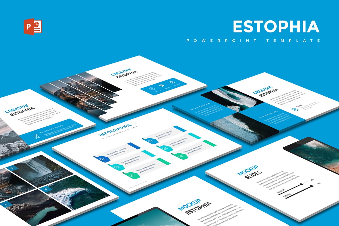 Estophia - Template Powerpoint Menarik untuk Segala Kebutuhan