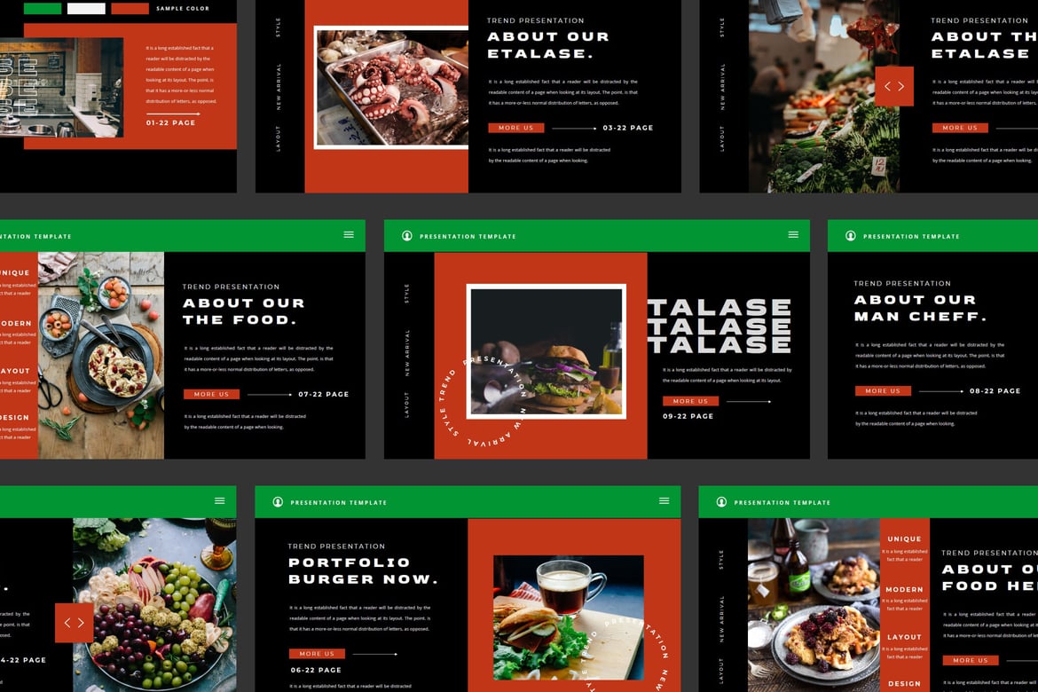Template Powerpoint ETALASE yang Menarik dan Profesional