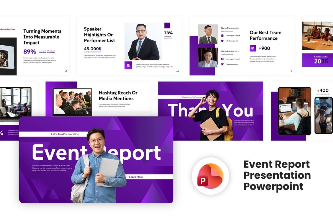 Template Presentasi PowerPoint Proposal Acara Kreatif