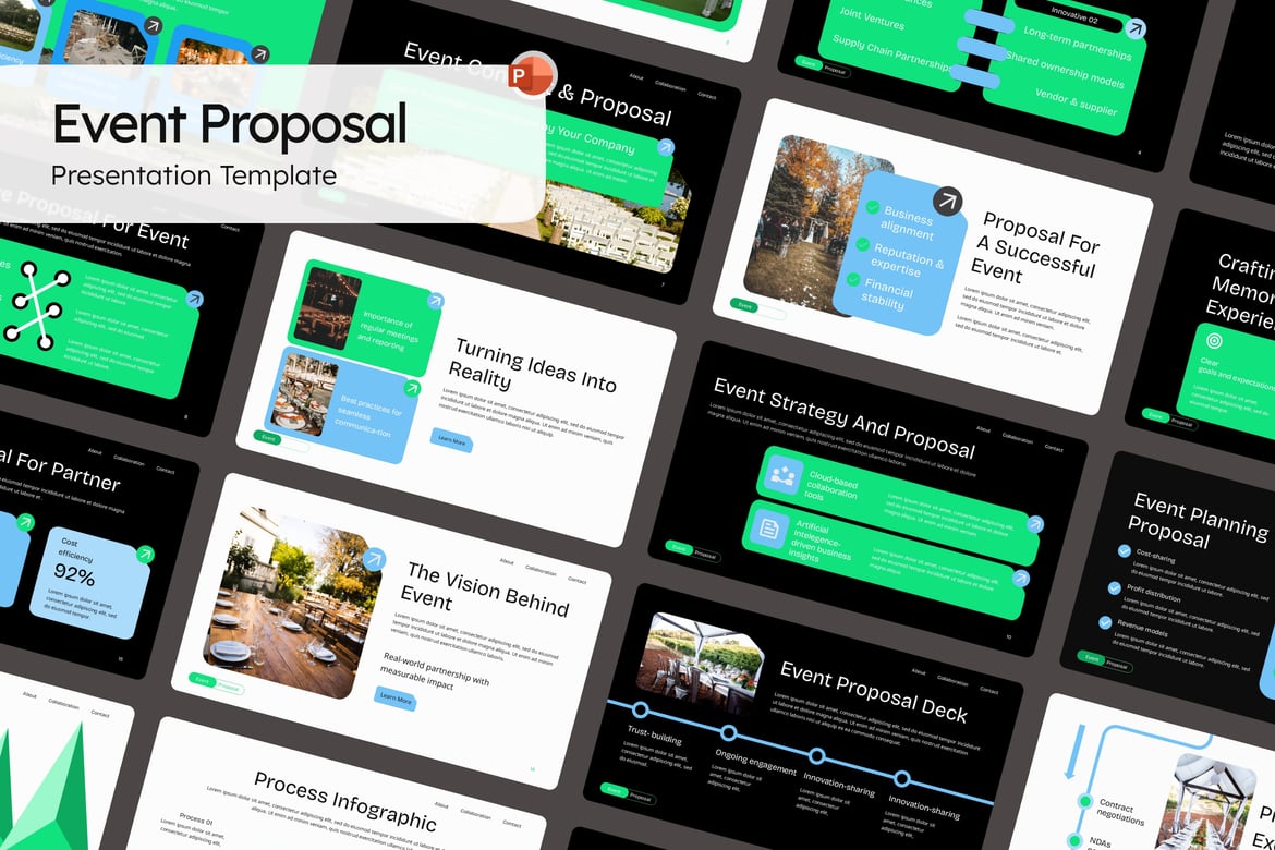Template Presentasi Proposal Acara yang Menarik dan Profesional