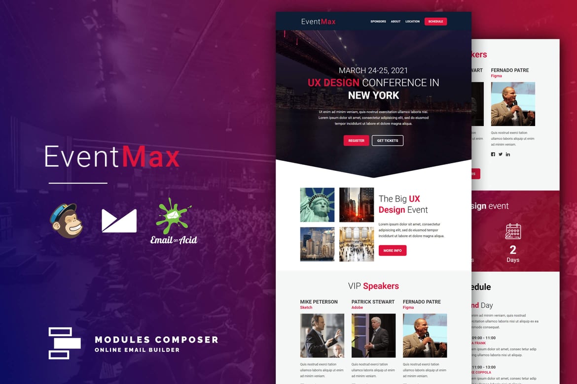 EventMax - Template Email Responsif untuk Event dan Konferensi