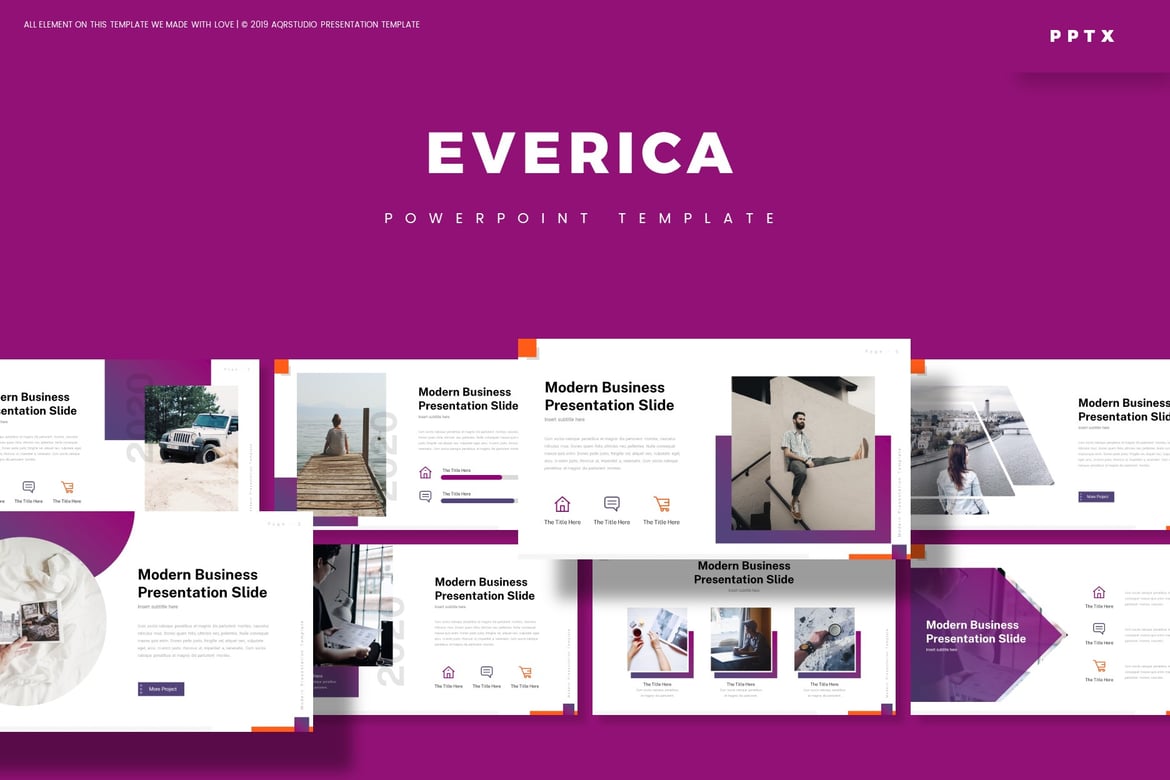 Everica - Template PowerPoint Serbaguna yang Menarik