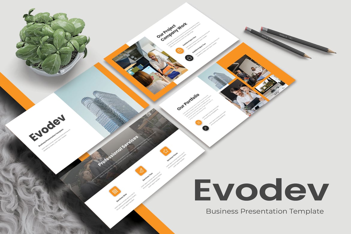 Template Powerpoint Evodev: Solusi Kreatif untuk Presentasi Anda