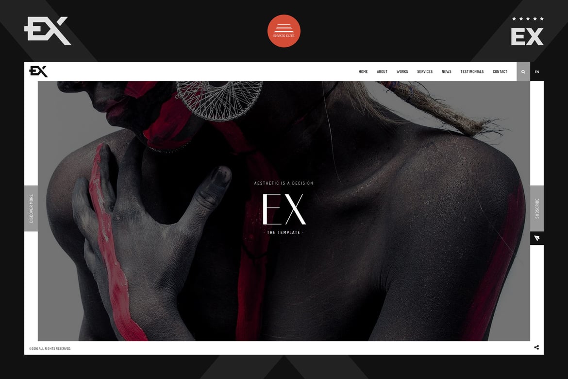 EX - Template Web Responsif untuk Kreatifitas Anda