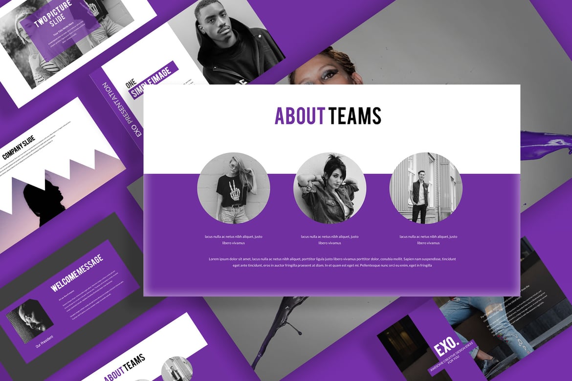 Template PowerPoint Modern dan Kreatif untuk Presentasi Menarik