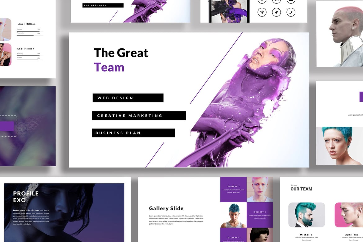 Template Powerpoint Exo: Solusi Kreatif untuk Presentasi Anda