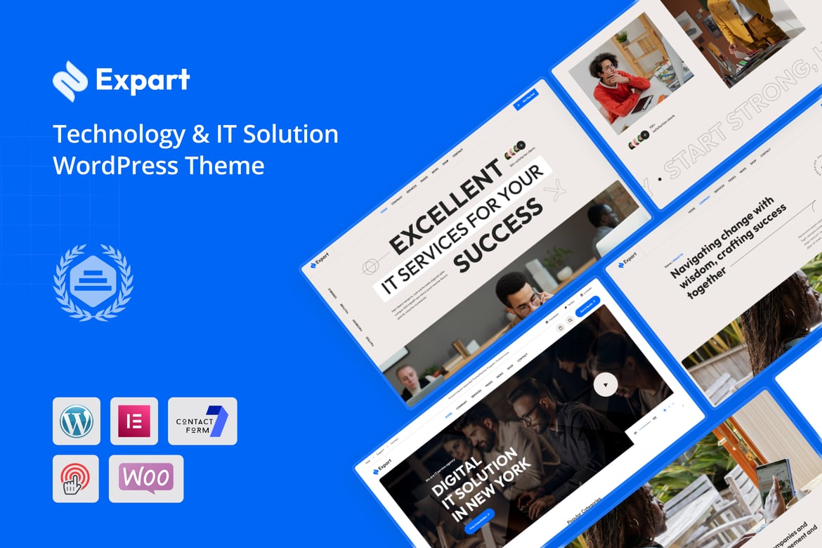 Expart - Tema WordPress Solusi Teknologi dan IT Modern
