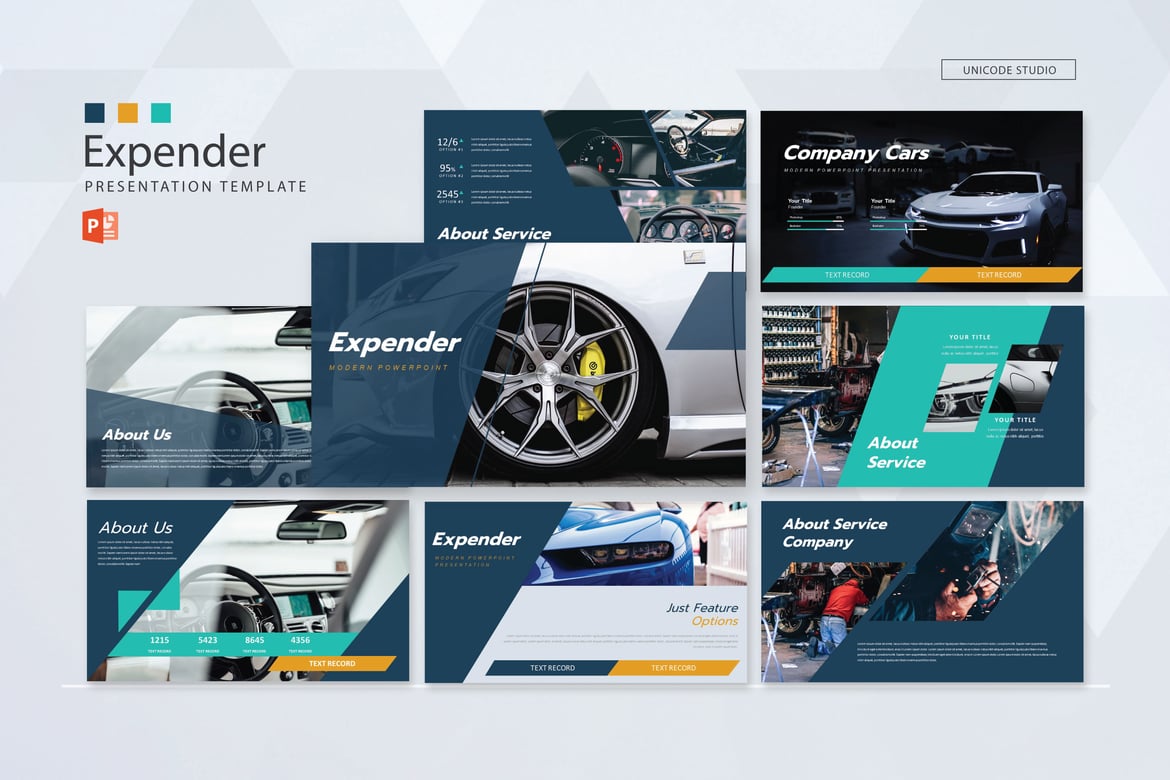 Template PowerPoint Expender - Modern dan Profesional untuk Semua Kebutuhan Presentasi