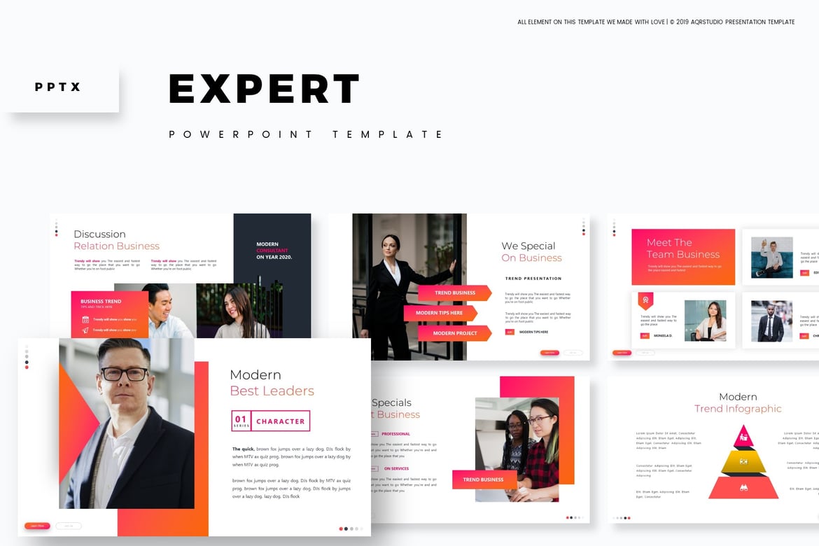 Template PowerPoint Profesional - Expert Series