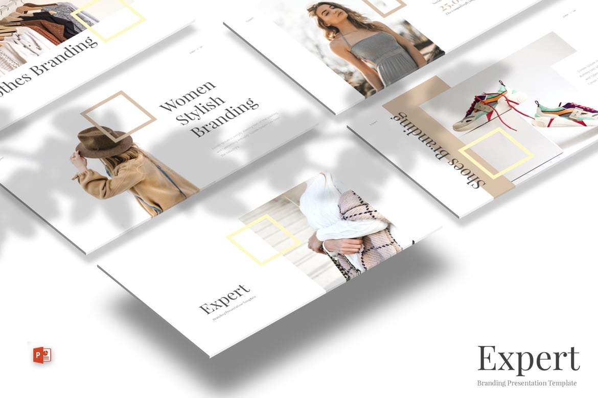 Template Presentasi PowerPoint Profesional - Expert