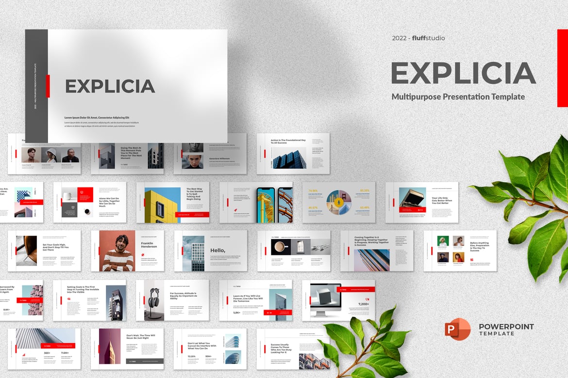 Template Powerpoint Explicia - Solusi Presentasi Bisnis Profesional