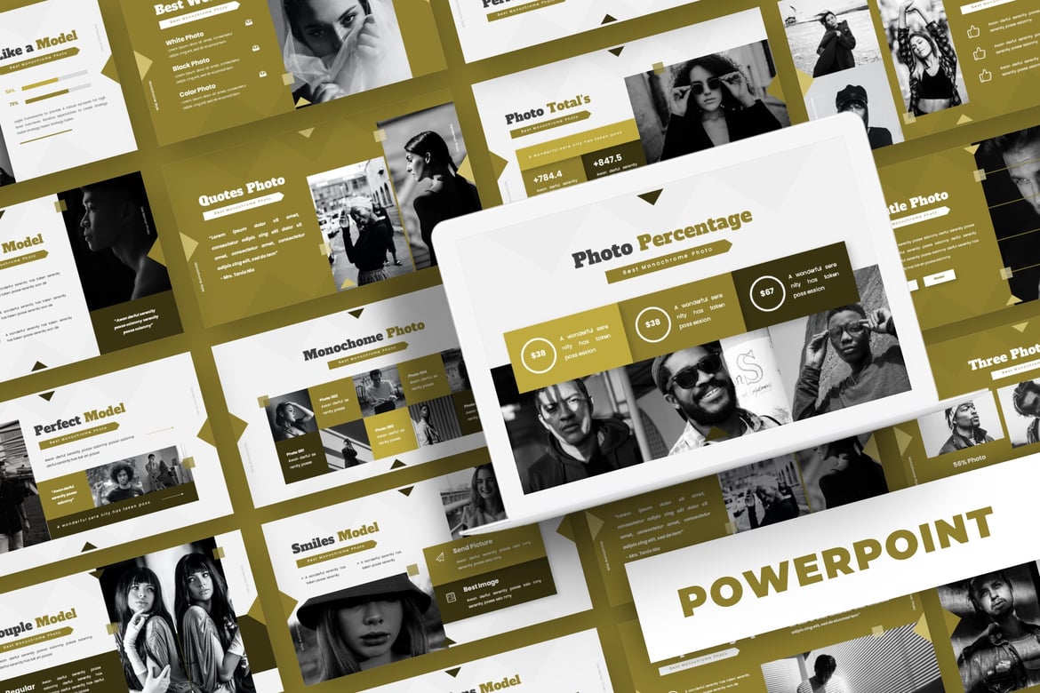 Template PowerPoint Expressions - Solusi Presentasi yang Kreatif dan Profesional