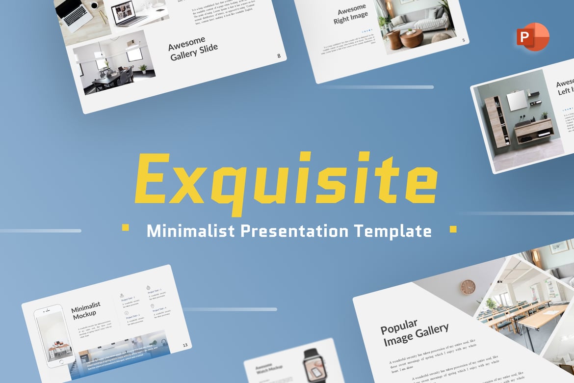 Template PowerPoint Minimalis yang Menawan untuk Presentasi Sempurna