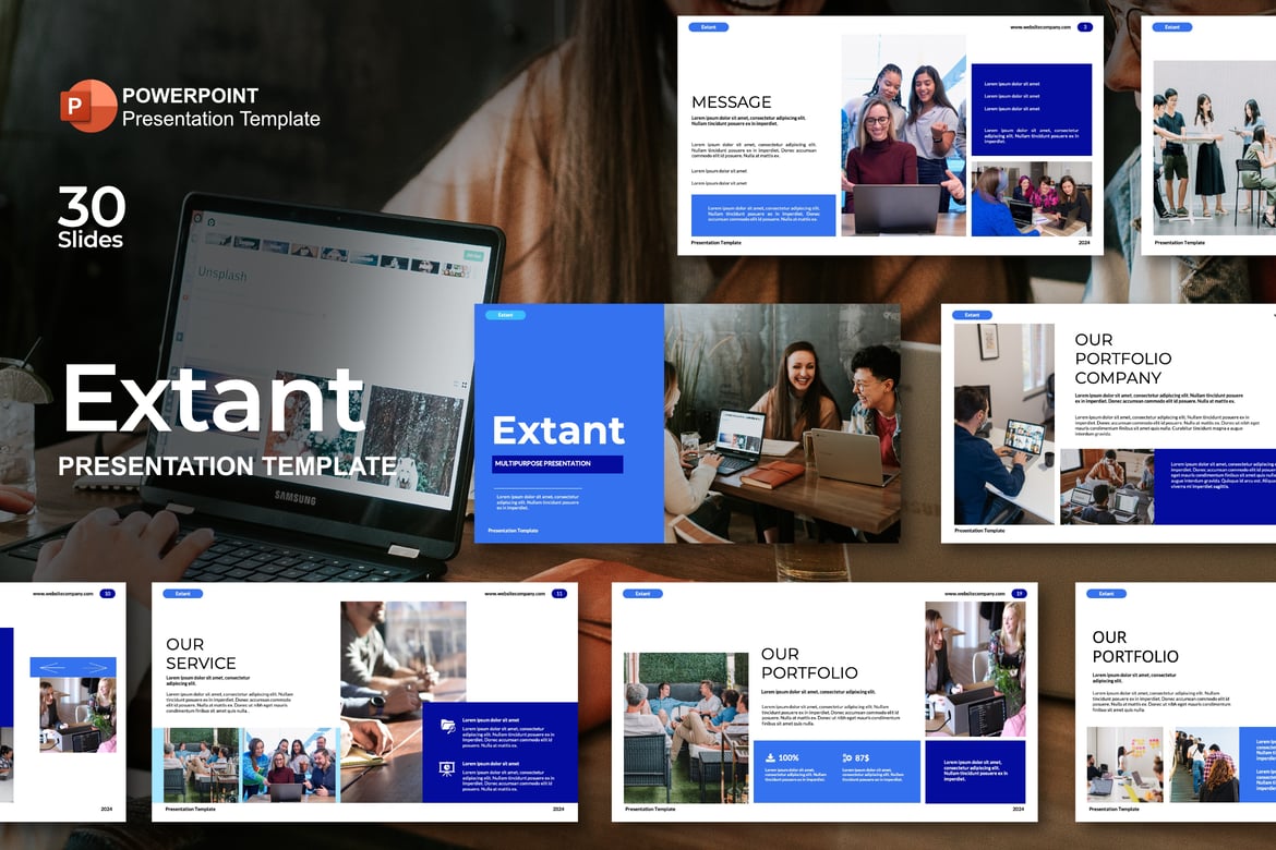 Template PowerPoint Serbaguna yang Elegan dan Minimalis