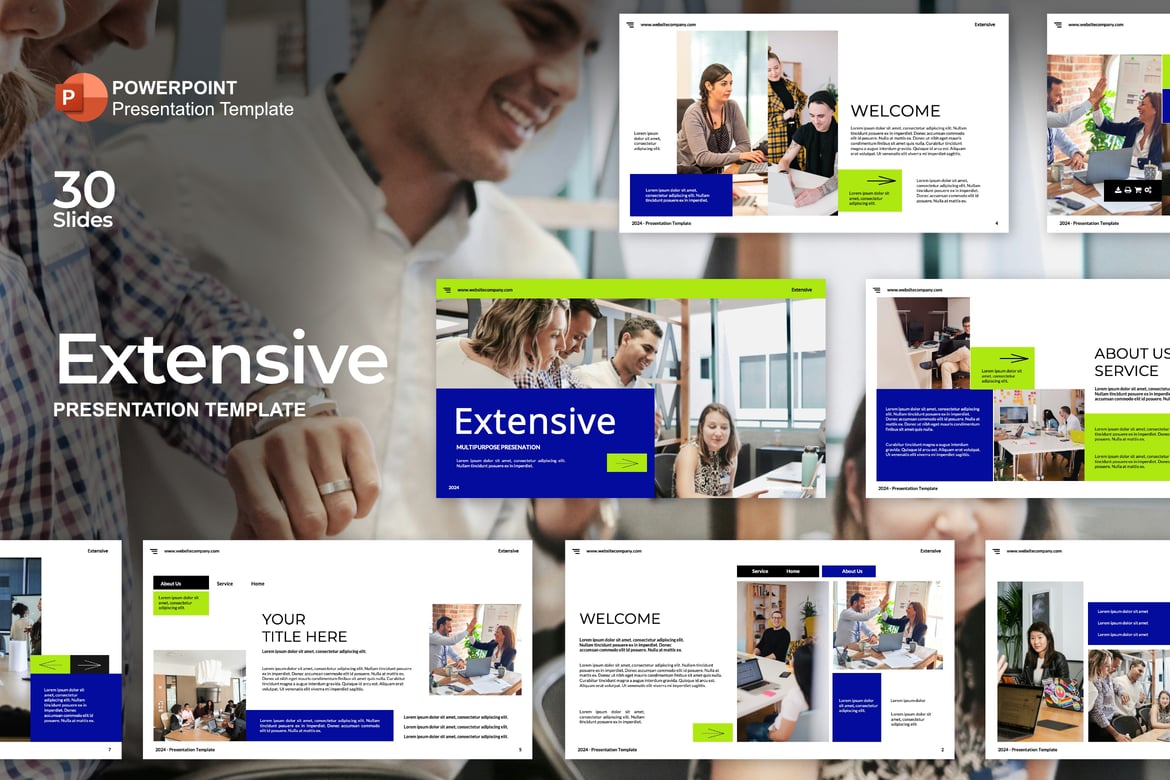Template PowerPoint Serbaguna yang Elegan dan Minimalis