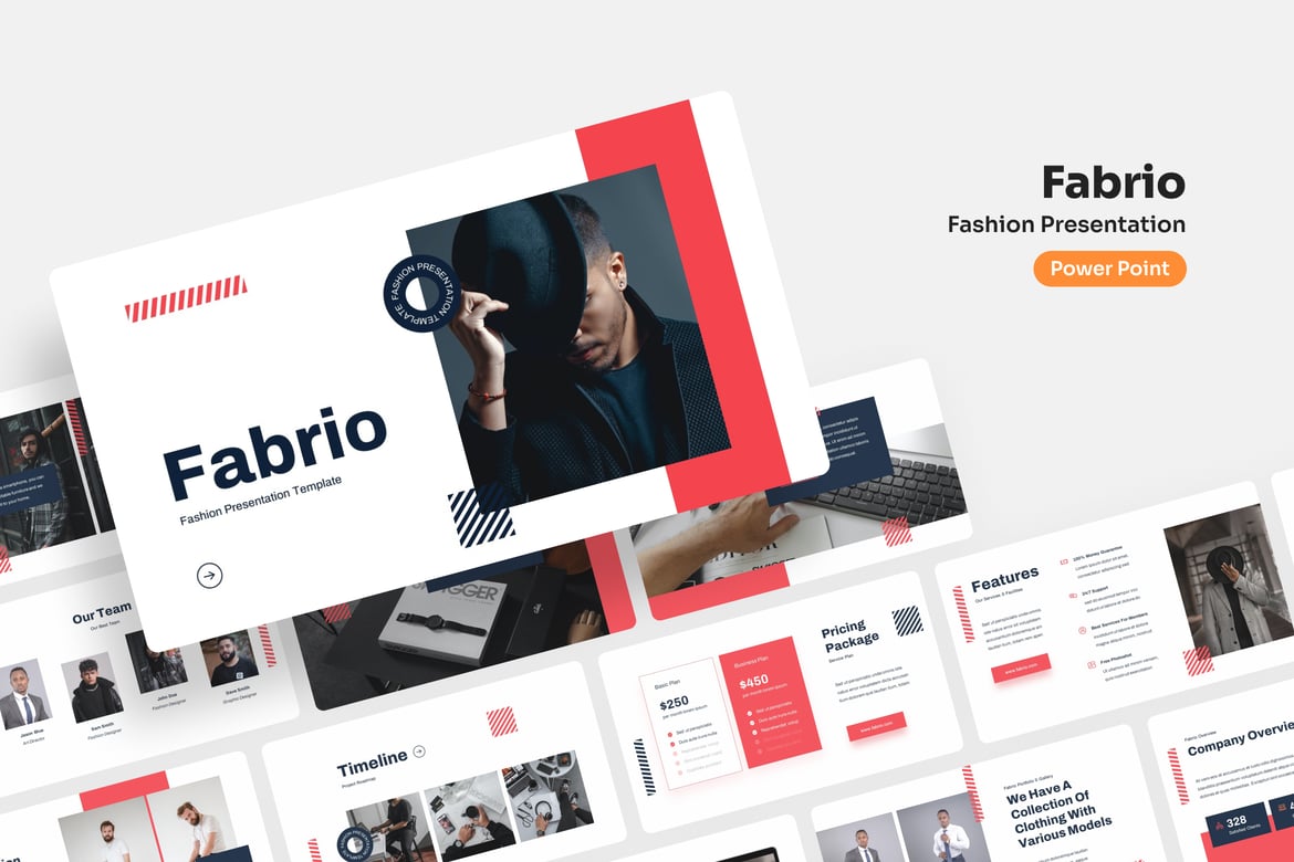 Fabrio - Template Presentasi Fashion yang Menginspirasi