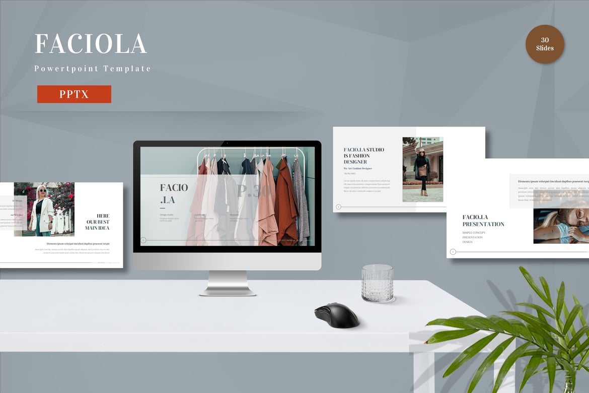 Faciola - Template Powerpoint Profesional untuk Semua Kebutuhan