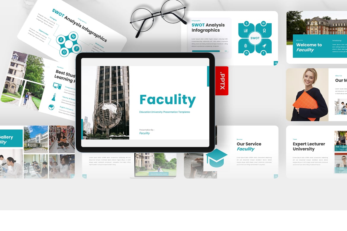 Template PowerPoint Faculity – Solusi Presentasi Pendidikan yang Profesional