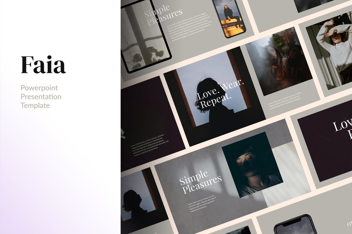 FAIA - Template Powerpoint Modern dan Elegan untuk Presentasi Profesional