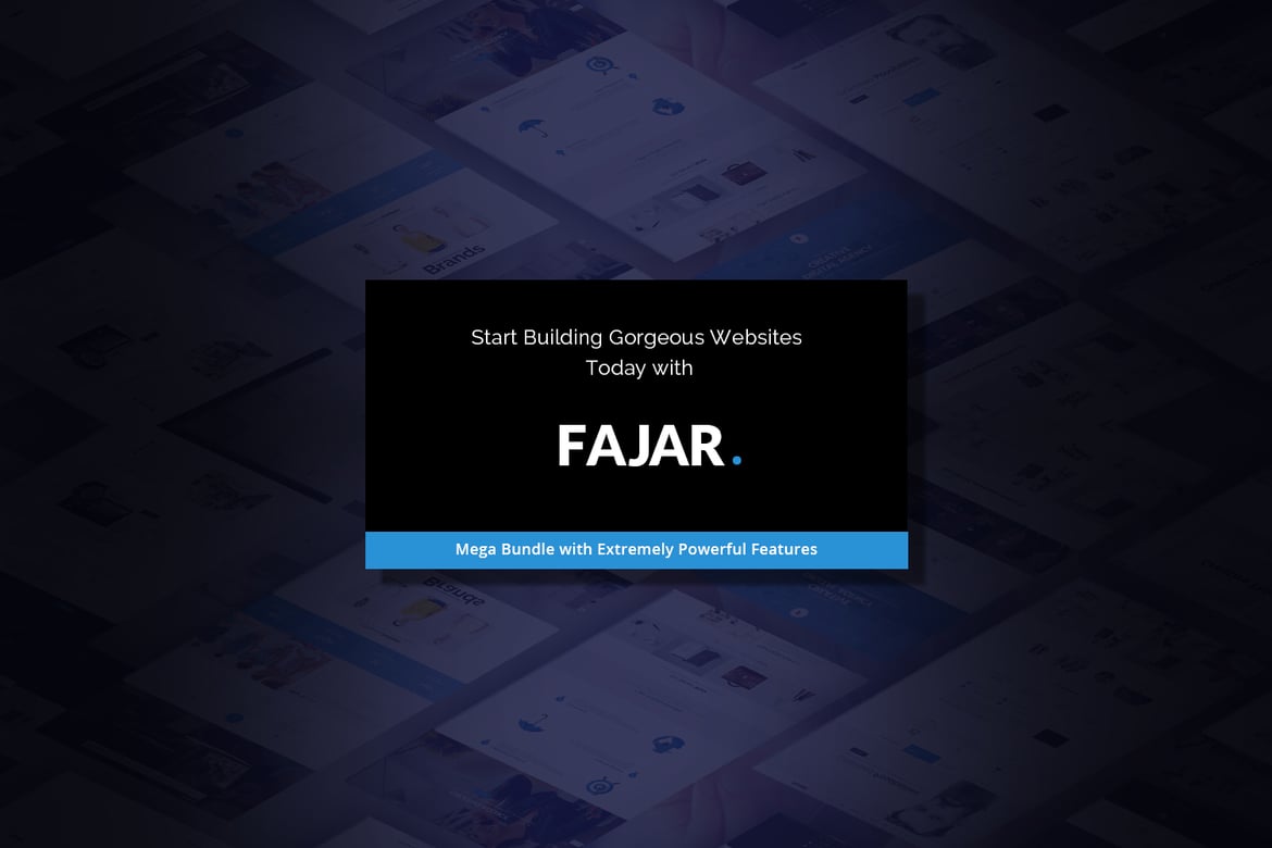 Fajar | Template Website HTML5 Serbaguna untuk Segala Kebutuhan