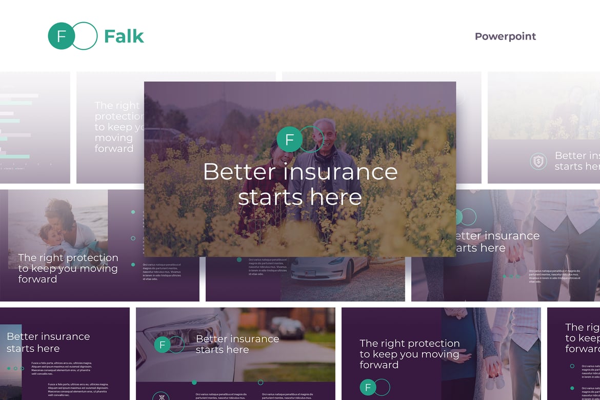 Template Powerpoint Falk - Solusi Presentasi Profesional dan Serbaguna