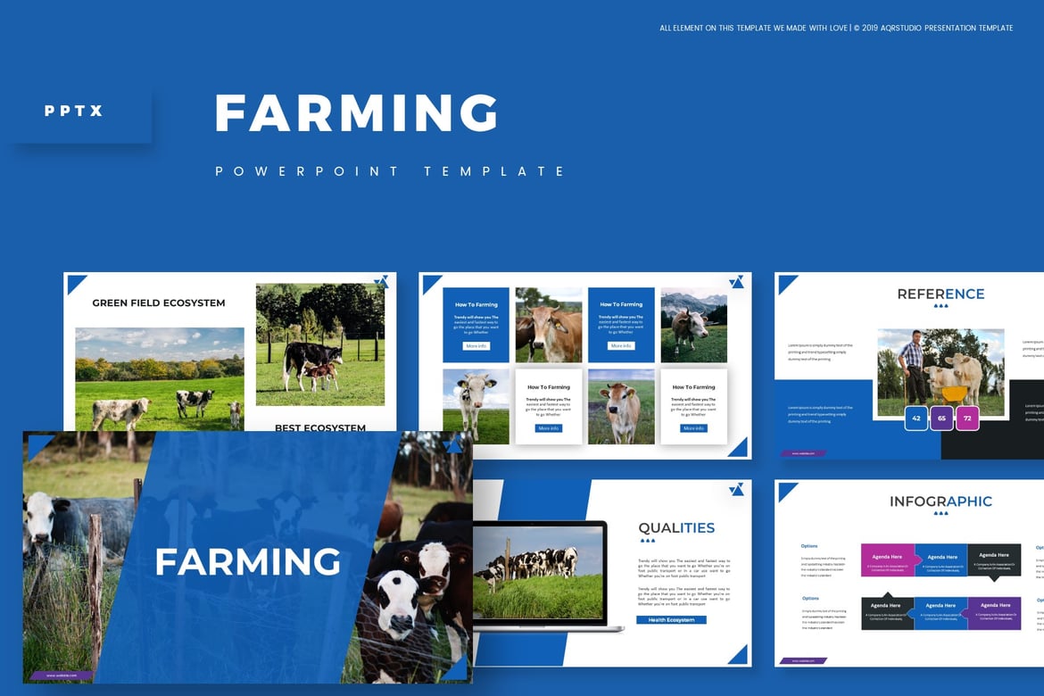 Template Powerpoint Pertanian yang Menarik dan Serbaguna