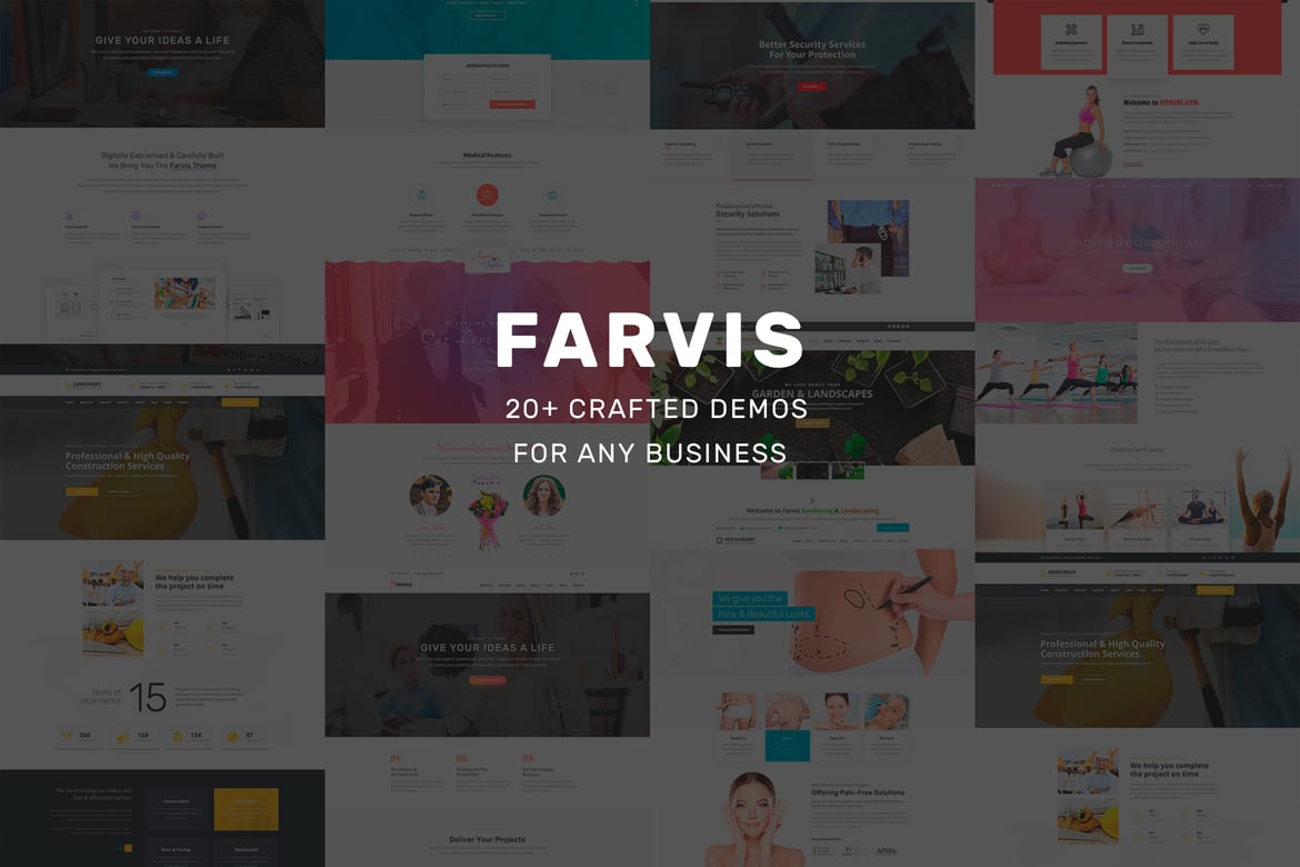 Farvis - Tema WordPress Serbaguna untuk Segala Kebutuhan Anda