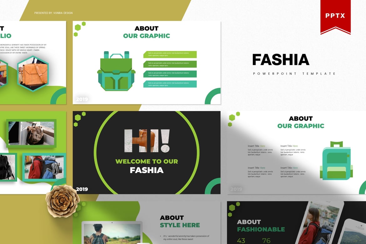 Fashia | Template Powerpoint Profesional untuk Semua Kebutuhan