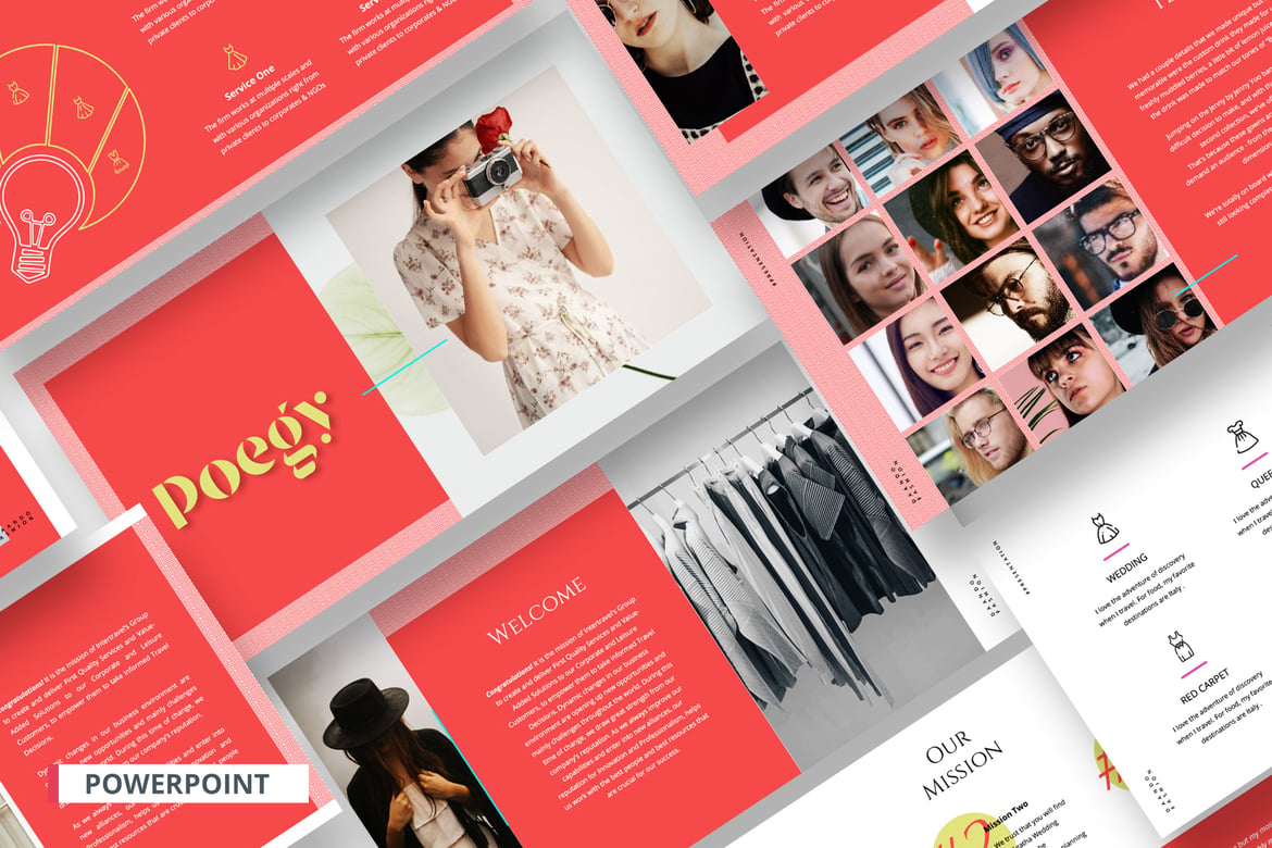 Template PowerPoint Kreatif untuk Presentasi Profesional