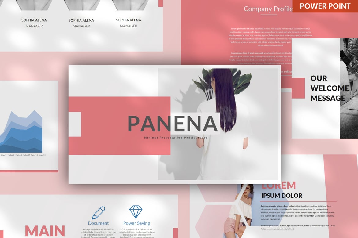 Template Presentasi PowerPoint Fashion yang Serbaguna