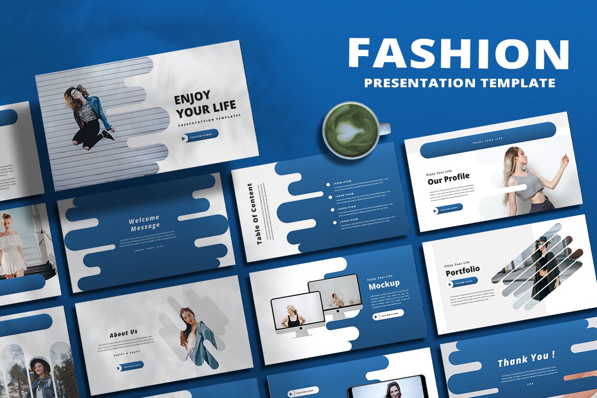 Template Presentasi Fashion yang Menarik dan Profesional