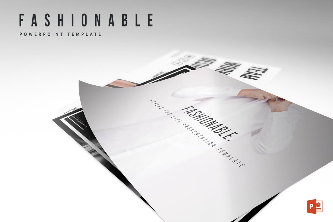 Template Powerpoint Fashionable untuk Presentasi Menarik