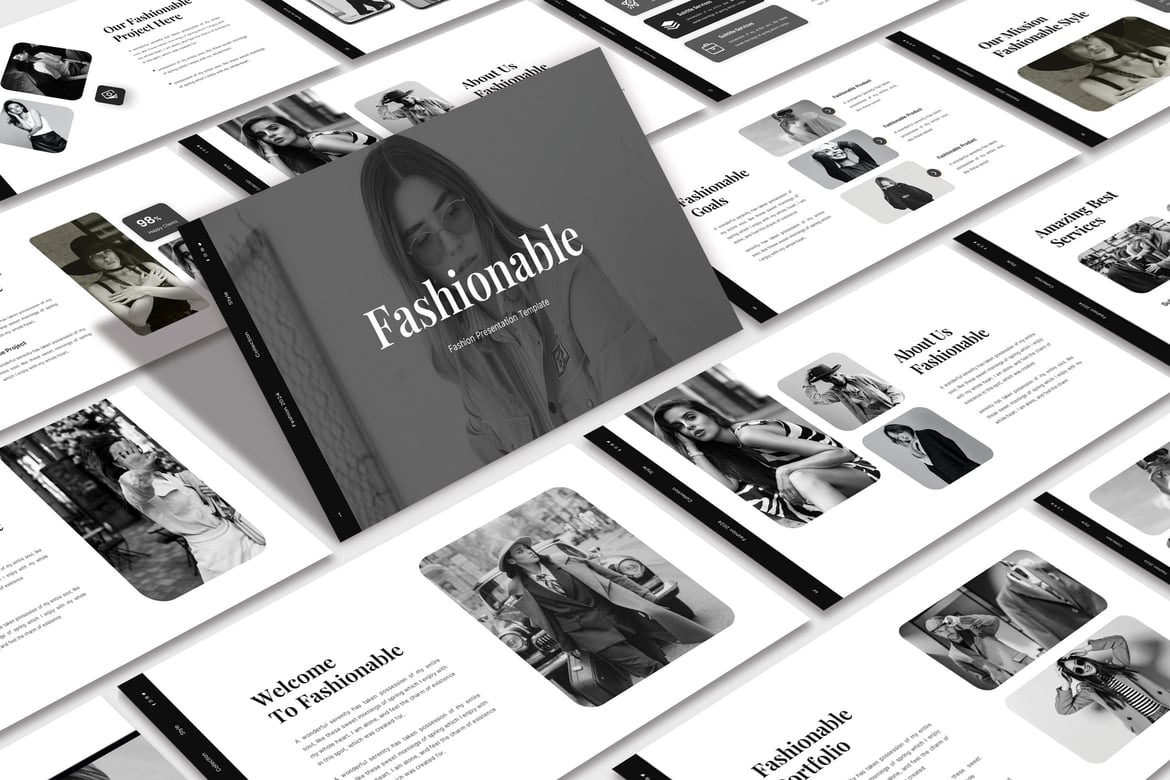 Template PowerPoint Stylish untuk Presentasi Menarik